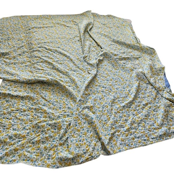 Vintage JcPenny Fashion Manor Penn-Press Floral bedspread